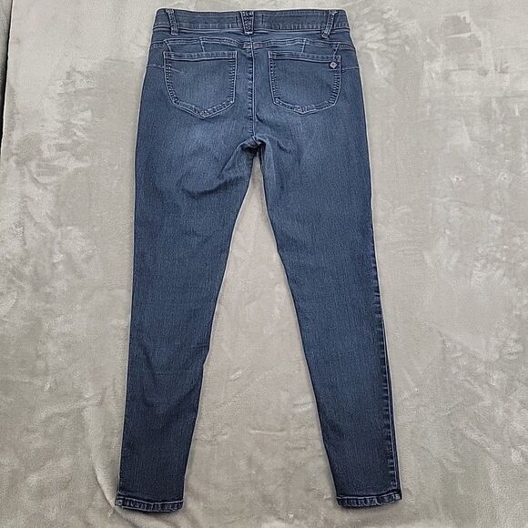 Democracy 'Ab'solution Womens Jeans Size 12 Tapered Leg Stretch Waist 34x30 - Picture 3 of 12